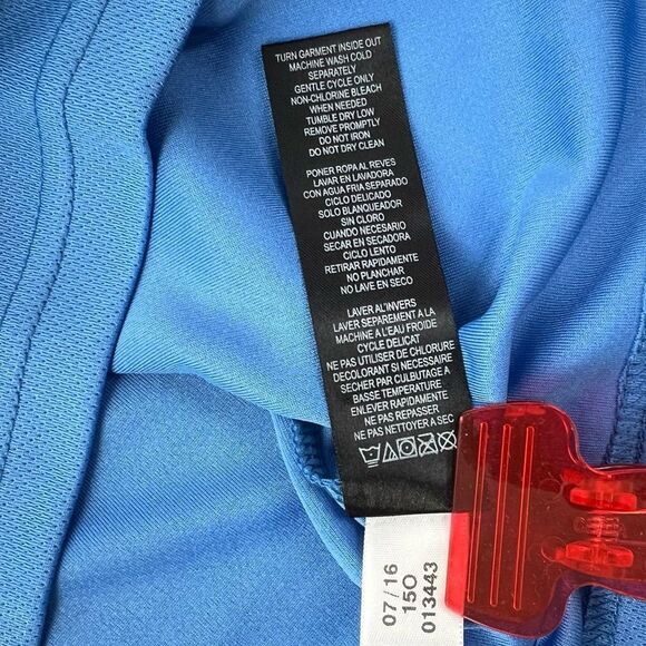 Adidas NBA Denver Nuggets Bright Blue Sports Basketball T-Shirt Size Youth XL 18 - Picture 8 of 8